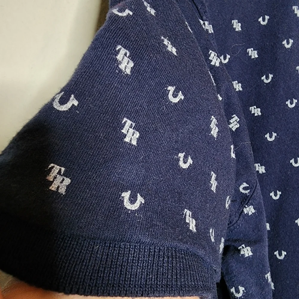 True Religion monogram polo